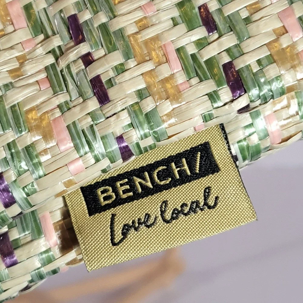 Bench features vibrant